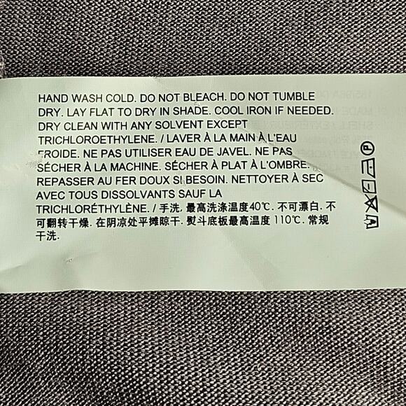 THEORY MEN’S PURPLE POLO SHIRT – SIZE XL – SHORT SLEEVE – MODAL BLEND - Picture 7 of 8